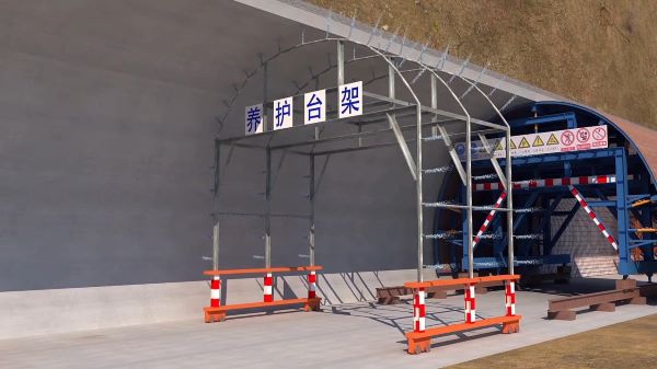 芒康县隧道施工动画制作公司 - 隧道施工工艺和施工方法 - 隧道施工汇报动画视频 - bim 工程施工动画